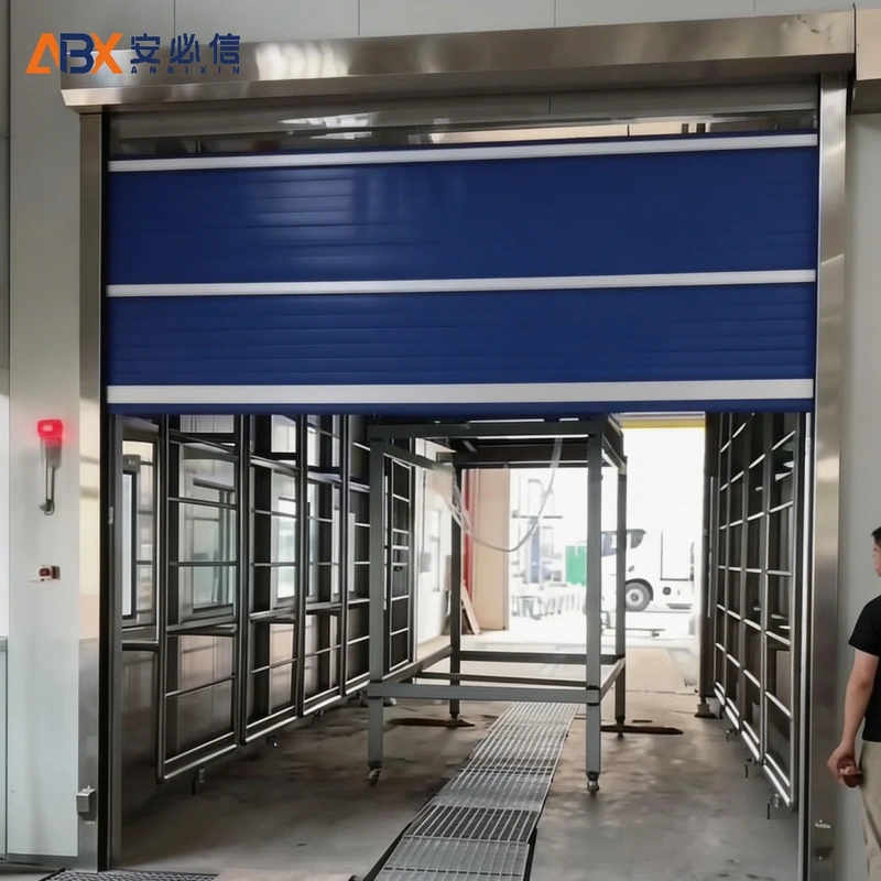 兴安盟绿水种畜繁育中心PVC快速门